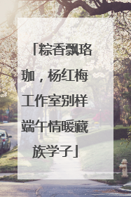 粽香飘珞珈，杨红梅工作室别样端午情暖藏族学子