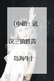 中超：武汉三镇胜青岛海牛