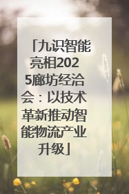 九识智能亮相2025廊坊经洽会：以技术革新推动智能物流产业升级