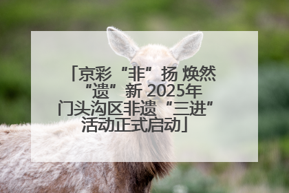 京彩“非”扬 焕然“遗”新 2025年门头沟区非遗“三进”活动正式启动