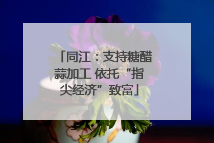 同江：支持糖醋蒜加工 依托“指尖经济”致富