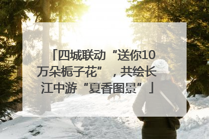 四城联动“送你10万朵栀子花”，共绘长江中游“夏香图景”
