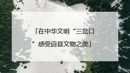 在中华文明“三岔口”感受蔚县文物之美