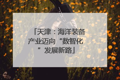 天津：海洋装备产业迈向“数智化”发展新路