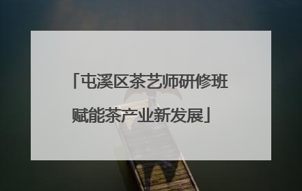 屯溪区茶艺师研修班赋能茶产业新发展
