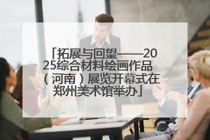拓展与回望——2025综合材料绘画作品（河南）展览开幕式在郑州美术馆举办