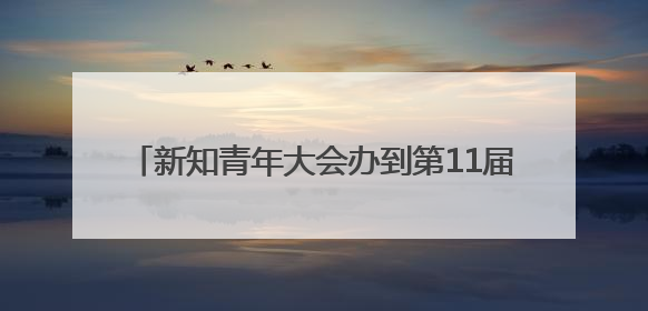 新知青年大会办到第11届，AI成今年最大关键词