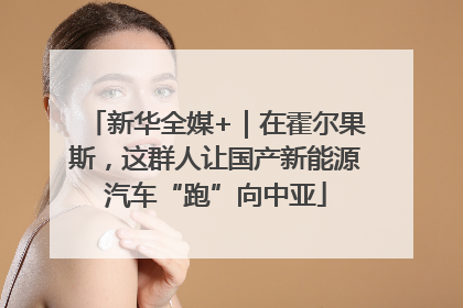 新华全媒+｜在霍尔果斯，这群人让国产新能源汽车“跑”向中亚