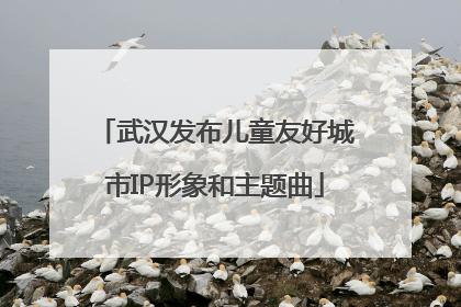 武汉发布儿童友好城市IP形象和主题曲