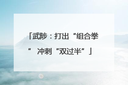 武陟：打出“组合拳” 冲刺“双过半”