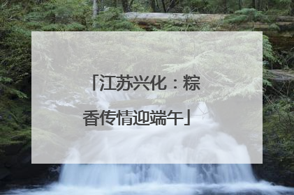 江苏兴化：粽香传情迎端午