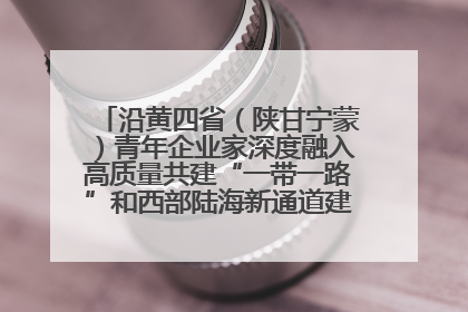 沿黄四省（陕甘宁蒙）青年企业家深度融入高质量共建“一带一路”和西部陆海新通道建设战略合作交流会在甘肃兰州召开