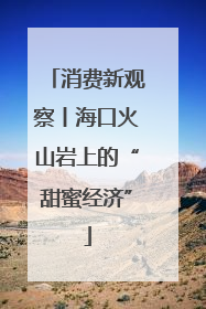 消费新观察丨海口火山岩上的“甜蜜经济”