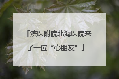 滨医附院北海医院来了一位“心朋友”
