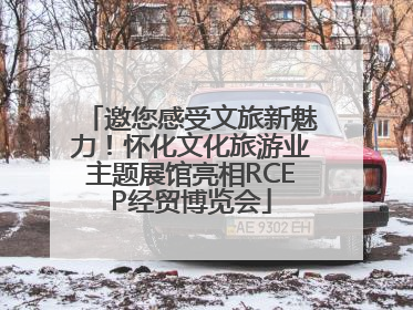 邀您感受文旅新魅力！怀化文化旅游业主题展馆亮相RCEP经贸博览会