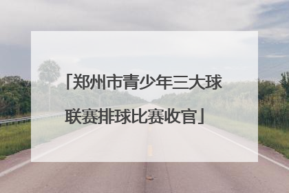 郑州市青少年三大球联赛排球比赛收官