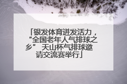 银发体育迸发活力，“全国老年人气排球之乡” 天山杯气排球邀请交流赛举行