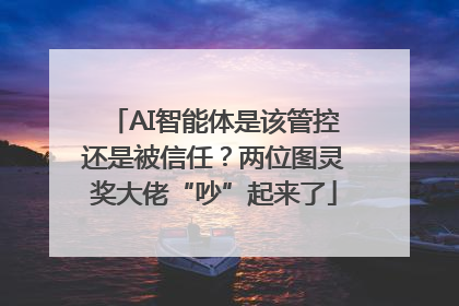AI智能体是该管控还是被信任？两位图灵奖大佬“吵”起来了
