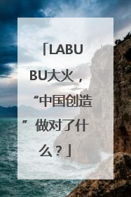 LABUBU大火，“中国创造”做对了什么？
